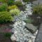 Modern Flower Beds Rocks Ideas For Front House To Try 07