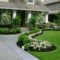 Modern Flower Beds Rocks Ideas For Front House To Try 22