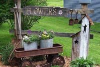 Modern Flower Beds Rocks Ideas For Front House To Try 27