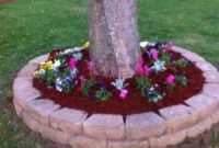 Modern Flower Beds Rocks Ideas For Front House To Try 34