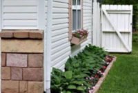 Modern Flower Beds Rocks Ideas For Front House To Try 38