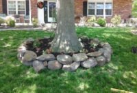 Modern Flower Beds Rocks Ideas For Front House To Try 42