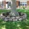 Modern Flower Beds Rocks Ideas For Front House To Try 42