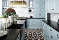 Relaxing Kitchen Cabinet Colour Combinations Ideas To Try 33