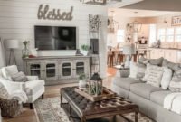 Splendid Farmhouse Living Room Decor Ideas 03