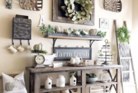 Splendid Farmhouse Living Room Decor Ideas 14