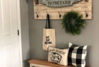 Splendid Farmhouse Living Room Decor Ideas 21