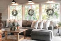 Splendid Farmhouse Living Room Decor Ideas 44