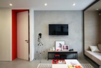 Superb Red Apartment Ideas With Rustic Accents 11