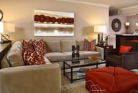 Superb Red Apartment Ideas With Rustic Accents 13