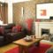 Superb Red Apartment Ideas With Rustic Accents 17