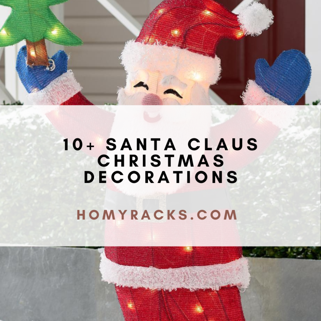 10 Santa Claus Christmas Decorations