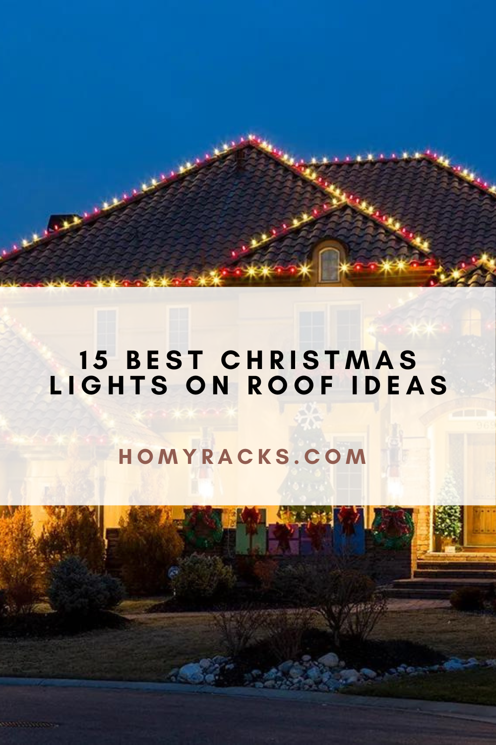 15 Best Christmas Lights On Roof Ideas